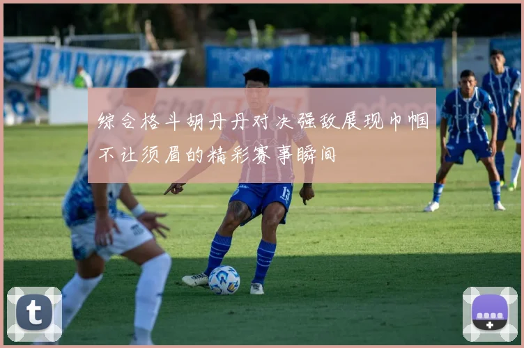 综合格斗胡丹丹对决强敌展现巾帼不让须眉的精彩赛事瞬间